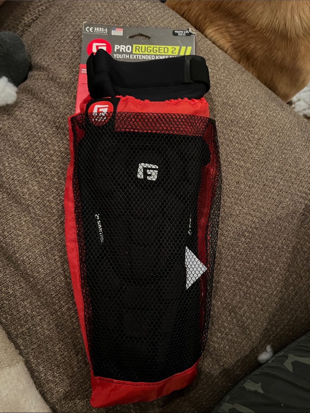 G Form Pro Rugged 2 Youth Extended Knee Pads - L/XL